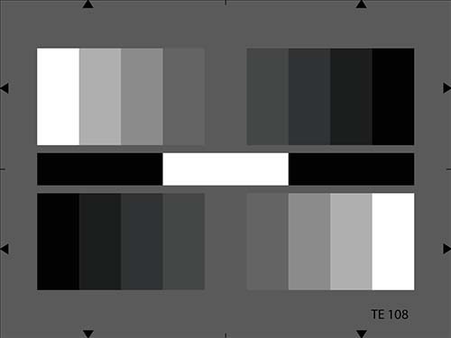 9阶灰度卡用于电子摄像机色调再现性评估